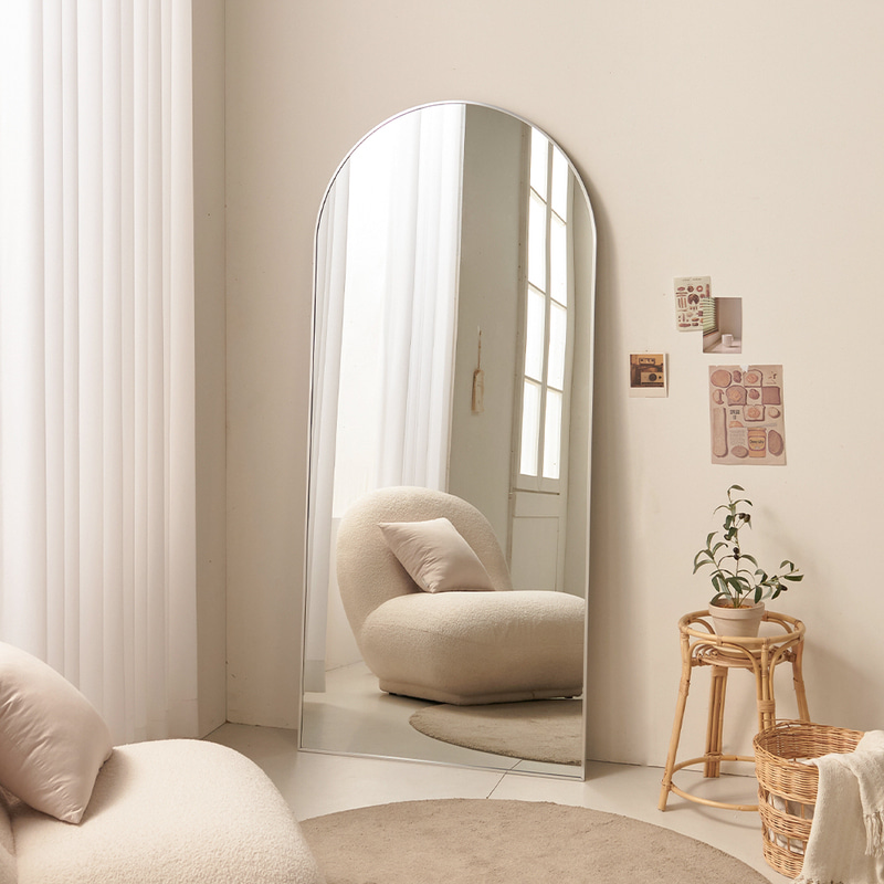 파로마 티프 모던 아치형 스탠드 인테리어 전신거울 3종