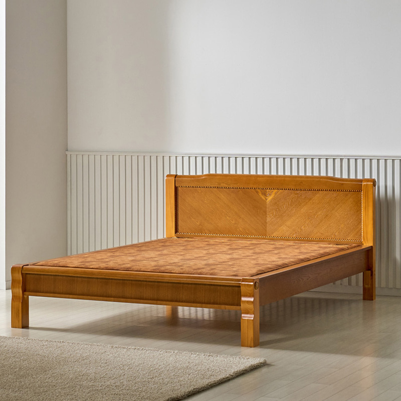 파로마 에르토 원목 흙침대 Q 퀸 2인용 황토볼 보료