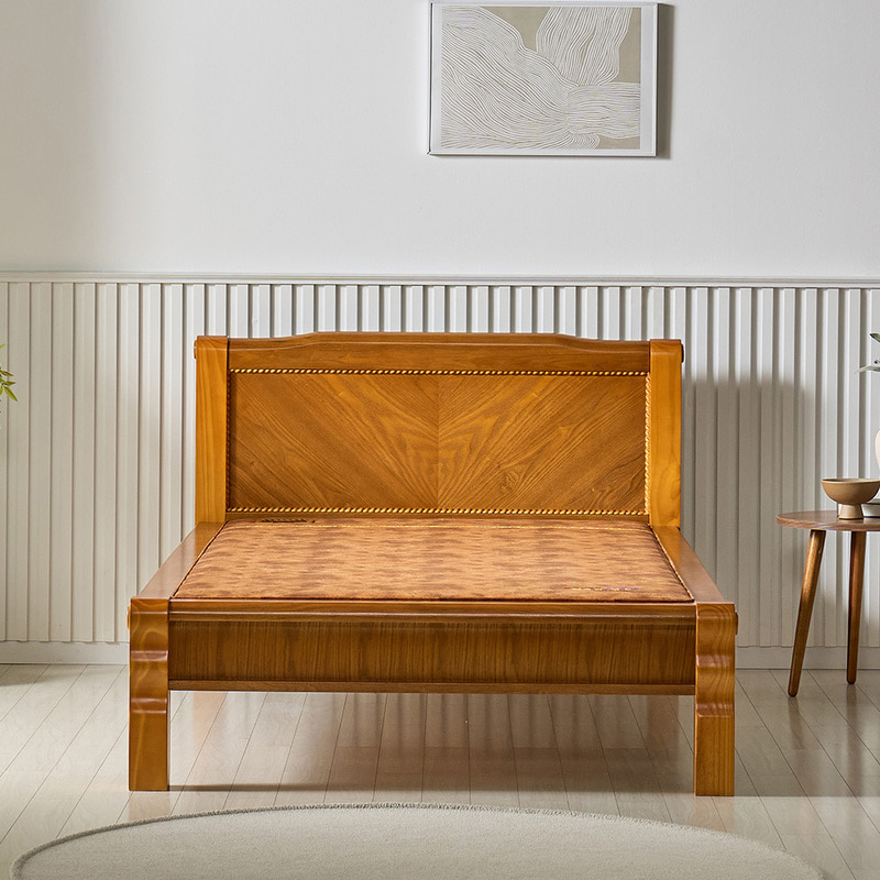 파로마 에르토 원목 흙침대 S 싱글 1인용 황토볼 보료